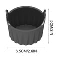 thumbnail image 3 of Fryer Poacher Food Grade Poached Cups Easy Release Round Ramekins For Fryer Muffin Tray Non-stick Heat- Baking Cup, 3 of 4