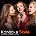 thumbnail image 3 of Pyle PSBT105A Bluetooth Portable Stereo Karaoke Speaker with Wireless Microphone, 3 of 9