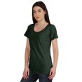 thumbnail image 3 of Inkmeso Inkmeso Womens Scoop-Neck T-shirt Short Sleeve Summer Basic Tee, 3 of 7
