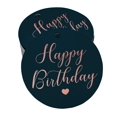 thumbnail image 1 of Inkdotpot Rose Gold Foil Paper Hang Tags Happy Birthday Favor Tags 100 Pieces, 1 of 6