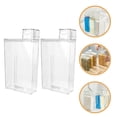 thumbnail image 4 of Miangastore Distributeur de Détergent à Lessive 2 Pcs Bouteilles Vides Réutilisables Contenant de Poudre pour Lessive, 4 of 8