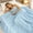 Light Blue, variant on Cooling Polyester Blanket for Hot Sleepers Breathable Heat Absorbing Wicks Away Night Sweats Light Summer Bed