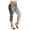 Black, variant on Aboser Womens Faux Jean Capri Leggings Boho Floral Print Yoga Leggings Athletic High Rise Cropped Pants Stretch Slim Fitted Capris Butt Lift Tummy Control Legging