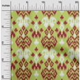 thumbnail image 1 of oneOone Polyester Lycra Fabric Paisley Ikat Print Fabric BTY 56 Inch Wide, 1 of 4