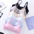 thumbnail image 1 of Dosaele Girls Cotton Training Bra Teens Lingerie Breathable Underwear, 1 of 6