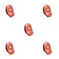 thumbnail image 3 of Youkk Stylish And Easy Installation Rear Door Handle Trim Exterior Durable And Long-Lasting ABS Materials Lava orange 5Set, 3 of 6