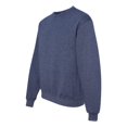thumbnail image 2 of NuBlend Crewneck Sweatshirt, L, Vintage Heather Navy, 2 of 3