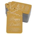 thumbnail image 1 of Inkdotpot Silver Foil Paper Hang Tags Happy Diwali Favor Tags 50 Pack, 1 of 6