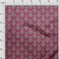 thumbnail image 3 of oneOone Velvet Pink Fabric Mandala Craft Projects Decor Fabric Printed By The Yard 58 Inch Wide, 3 of 5