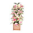 thumbnail image 3 of Dollhouse Rectangle Flower Pot, 1:12 Compact Colorful Dollhouse Rectangle Planter Box Mini Wooden Box  For Photo Props, 3 of 8