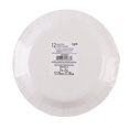 thumbnail image 3 of Holiday time, Christmas Santa Paper Plates, 7in, 12ct, 3 of 4