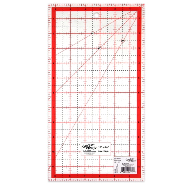 SEW EASY Quilting Ruler 30.5 × 16.5 cm (12 × 6.5 in)