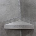 thumbnail image 3 of PALISADE Vinyl Waterproof Corner Shower Shelf, Frost Nickel Finish, 3 of 7