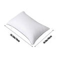 thumbnail image 3 of Hotel Grade Down Core Pillow for Back Stomach Sleepers, Soft Supportive Bed Pillow with Quilted Design, Medium Support Neck Pressure Relief Pillow in White Gray Green Orange Pink Khaki, 3 of 6