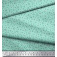 thumbnail image 2 of Soimoi Poly Georgette Fabric Cactus,Alarm Clock & Flamingo Shirting Print Fabric by The Yard 52 Inch Wide, 2 of 3