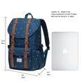 thumbnail image 2 of KAUKKO Laptop Outdoor Backpack, Traveling Rucksack Fits 15.6 Inch Laptop(5-13-Blue), 2 of 5