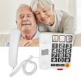 thumbnail image 1 of EASTIN Big Button Phone For Seniors  Multifunction One Touch Dialling  Free Corded Landline Telephone With  Speaker For Hearing Impaired, 1 of 8