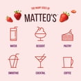 thumbnail image 3 of Matteo's Sugar Free Fruit Syrup, Strawberry, 750mL, 0 Calories, 0 Sugar, (Single Bottle), 3 of 5