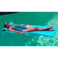 thumbnail image 2 of California Sun Deluxe Oversized Unsinkable Foam Cushion Pool Float - Aquamarine, 2 of 2