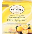 thumbnail image 1 of Twinings Lemon & Ginger Herbal Tea 50s, 1 of 8
