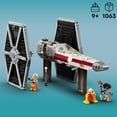 thumbnail image 4 of LEGO Star Wars TIE Fighter & X-Wing Mash-up 75393 Ensemble de construction (1063 pièces), 4 of 6