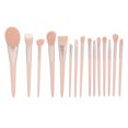 thumbnail image 2 of Eyeshadow Brush Kit, 15pcs Wood Handle Makeup Brush Kit  For Outdoor, 2 of 8