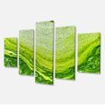 thumbnail image 2 of Eau Polluée avec des Algues en Vert - Grande Oeuvre Abstraite sur Toile, 2 of 3