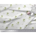 thumbnail image 3 of Soimoi polyester Crepe Fabric Leaves & Floral Artistic Fabric Prints By Yard 52 Inch Wide, 3 of 5