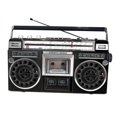 thumbnail image 3 of Bunblic Cassette Player Boombox Multifunctional with Handle Stereo Sound Tape Player Black, 3 of 8
