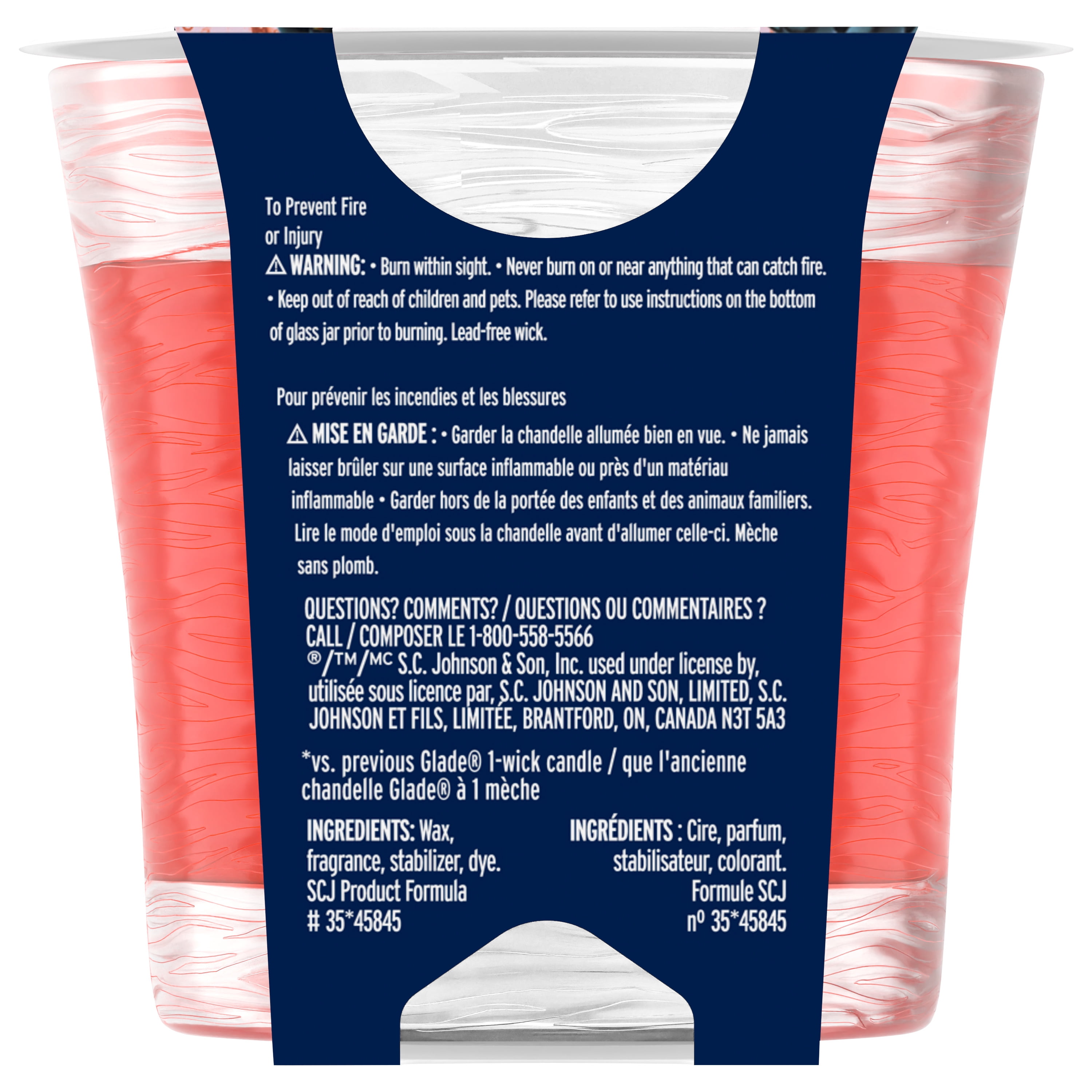 Glade® Chandelle parfumée, Éclat de Baies pétillantes