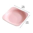 thumbnail image 3 of Yunuuuoa 2 Packs Square Snack Tray, Large Capacity Food Serving Platter, Durable Fruit and Candy Dish for Living Room Coffee Table, Home Kitchen Party Tray, Easy Clean Home Decor Servingware, 3 of 7