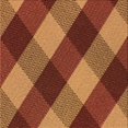 thumbnail image 1 of Ahgly Company Tapis de Zone Carré Orange Lavable en Machine, 6 Pieds Carré, 1 of 7