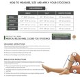 thumbnail image 2 of Truform Knee High Stockings, Closed Toe: 18 mmHg, Beige, Large (Short Length), 2 of 7