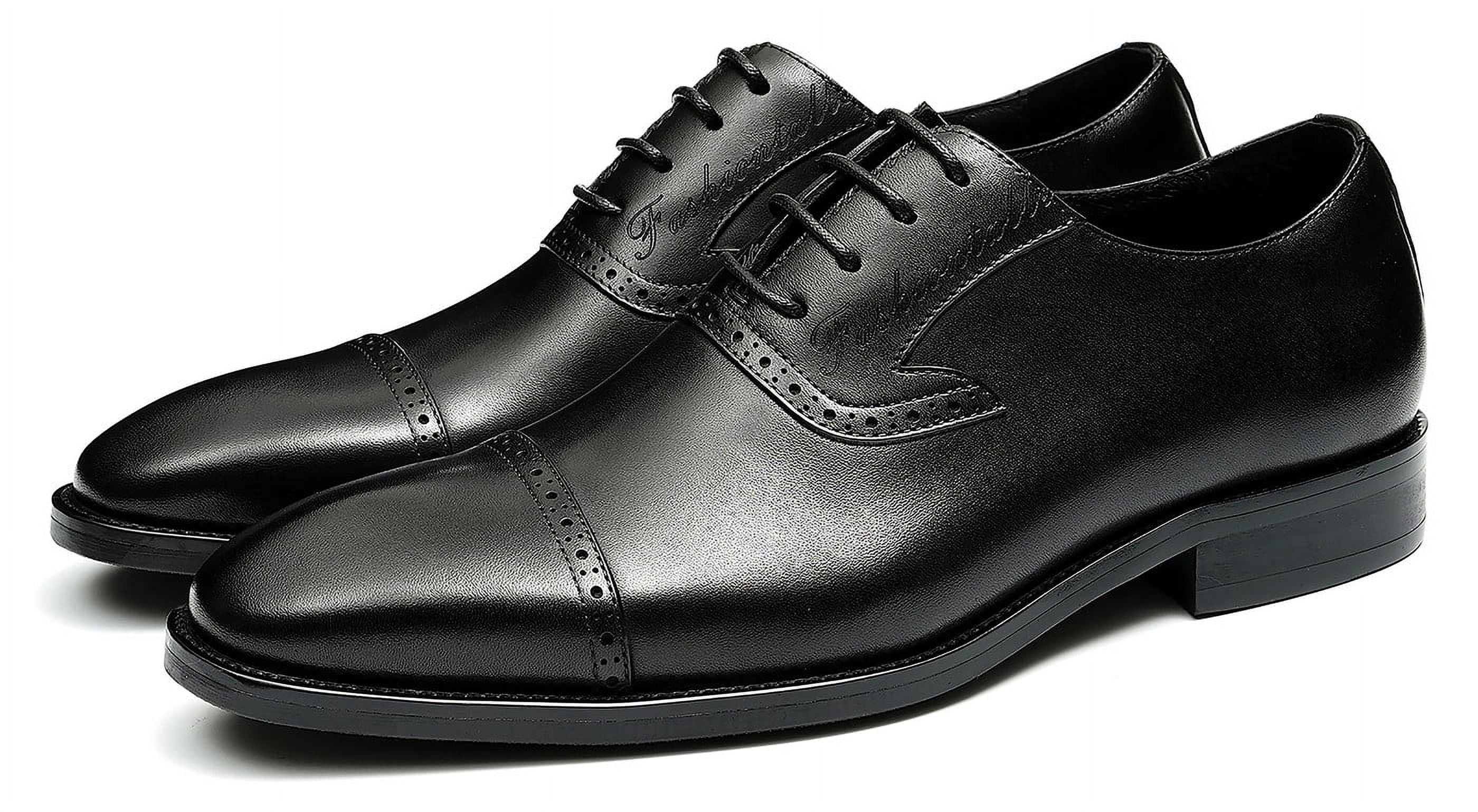 black dress shoes for wedding Santimon Men Classic Lace up Oxford Shoes Business Formal Shoes for Formal Occasions US 6.5 Mango | Dresses | fullflashsaleJuly24 Size:3Y/4Y navy blue