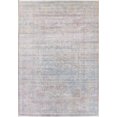 thumbnail image 1 of Tapis Ivoire Turc Géométrique Oriental Usé, 1 of 5