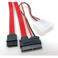 thumbnail image 1 of Micro Connectors, Inc. 20-inches Slimline SATA Cable (F03-162), 1 of 4