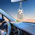 thumbnail image 1 of Dvkptbk Acrylic Bottle Automotive Diamond Perfume Bottle Pendant Car Perfume Bottle Car Pendant Rearview Mirror Car Car Hanging Empty Bottle Other Exterior Accessories, 1 of 7