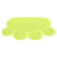 thumbnail image 1 of Feeding Bowl Placemat, Anti-Slip Convenient Waterproof Cat Litter Mat Practical With Paw Shape For Small Pets For Dogs For Cats Green Paw Shape, 1 of 8