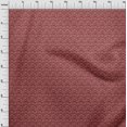 thumbnail image 4 of oneOone Cotton Cambric Maroon Fabric Leaf Sewing Craft Projects Fabric Prints By Yard 42 Inch Wide, 4 of 4