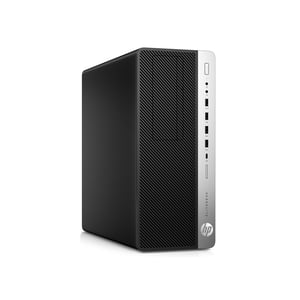 HP EliteDesk 800 G3, Tour, Intel Core i5 6th Gen Jusqu'à 3.60 GHz, 16GB DDR4, NEW 128GB SSD, clavier & Souris, fenêtres 10 Sommaire 64-bit- Rénovés