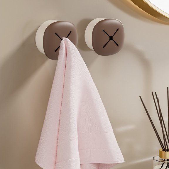Bouchons de Rangement pour Chiffons Sans Perçage, Bouchons de Chiffon de Nettoyage, Organiseur pour Serviette à Main, Toilette et Salle de Bain, Facile à Utiliser
