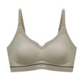 thumbnail image 5 of Fvwitlyh Wonderbra Women'S Front Fastening Bra With Underwire Full Coverage Bra Grey,XL, 5 of 5