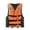 Orange, variant on Dvkptbk Life Jacket Adults Life Jacket Aid Kayak Ski Buoyancy Fishing Watersport Pool Accessories