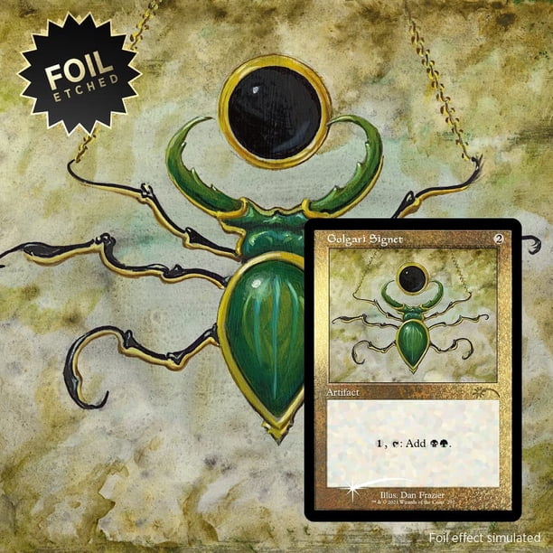 Magic TCG The Gathering Secret Lair Etched Foil: MTG All Natural