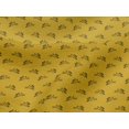 thumbnail image 4 of oneOone Viscose Jersey Yellow Fabric Rabbit Animal Fabric For Sewing Printed Craft Fabric By The Yard 60 Inch Wide, 4 of 5