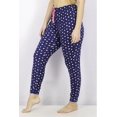 thumbnail image 1 of Jaclyn Intimates Women Polka Dots Drawstring Pyjama Pants Navy Size S, 1 of 1
