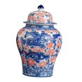 thumbnail image 4 of Abbracc Ginger Jar 1300ml Chinese Display Tea Canister for Dining Table Gift Kitchen dragon, 4 of 9