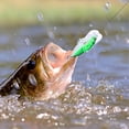 thumbnail image 3 of Attrape-cigales en Plastique Hameçons Doubles Triples Durables Attirer Gros Poisson Réaliste Réutilisable, 3 of 3