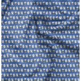 thumbnail image 1 of Soimoi Georgette Viscose Fabric Cat Animal Print Fabric by Yard 42 Inch Wide, 1 of 5