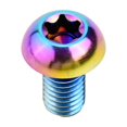thumbnail image 4 of 6PCS TC4 Ti Alloy Disc Screws CNC T25 Disc Brake Torx Bolts 5x10mm, 4 of 11